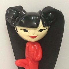 Subway Xia Lin Showdown Kimiko Twirler 2004 Kids Meal Action Figure Toy RARE HTF