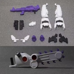 Transformers Titans ReturnOverlord Upgrade Kit Armor Chainsaw3D Print Fill Parts