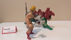 Vintage He-Man and Battle Cat Masters of the Universe 1982 Orko MOTU Mexico Lot2