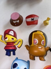 Kidrobot The Heroes of Burgertown Lot Of 5 Figures John Burgerman