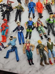 Vintage To Recent Toy Lot Mostly GI Joe – The Corps Other Various Accessories