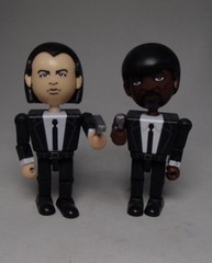 2004 NECA Figure LOT Pulp Fiction The Cast JULES Vincent THE GIMP Mia BUTCH Zed