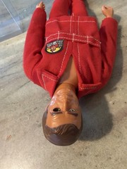 Vintage 1976 Kenner Six Million Dollar Man Bionic Grip 2nd Edition action figure