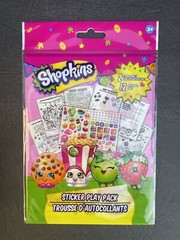 Shopkins Easter Basket (w/Blow Pop Lip Balms), Egg Decorating Kit, Plush Bank