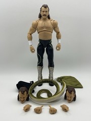 Jake The Snake Roberts Ultimate Edition Series 32 WWE Mattel Action Figure loose