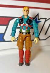 GI Joe Downtown 1989 v1 *100% COMPLETE w/File Card, Excellent!* Vintage ARAH Lot