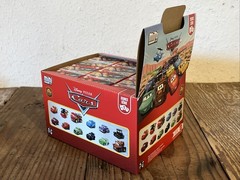 LOT 36 PIXAR RED FIRE TRUCK CARS MINI RACERS #01 SERIES 1 CASE RACE & RESCUE
