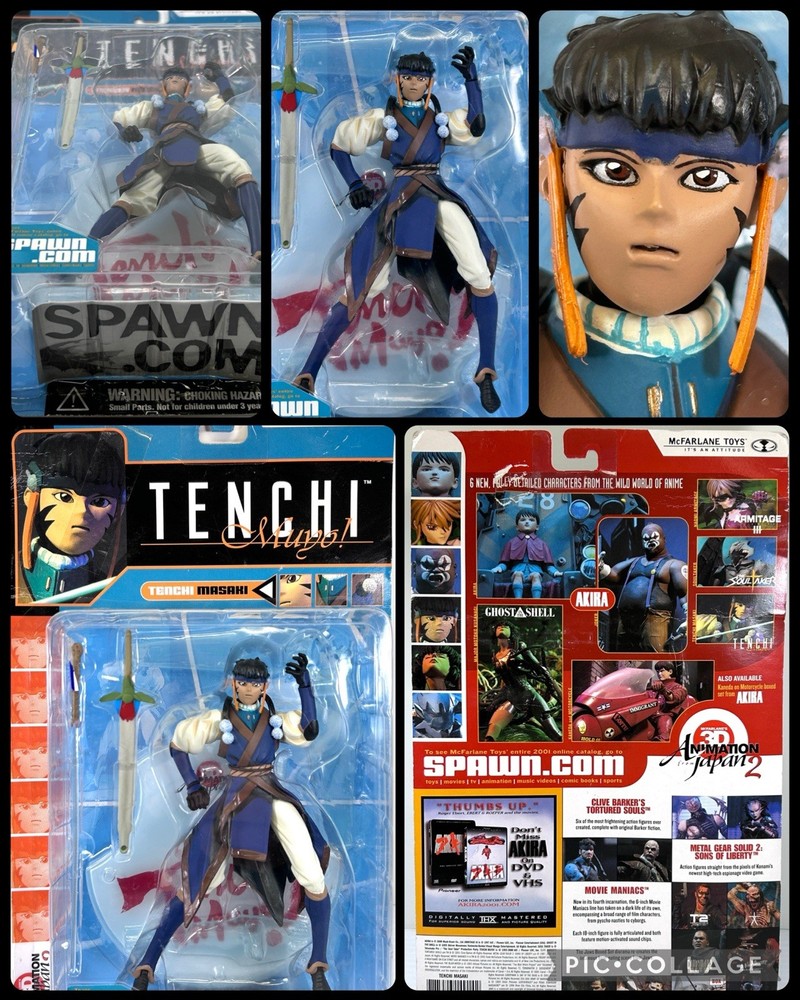 🔥2001 McFarlane Toys Tenchi Muyo!- Tenchi Masaki 6” Action Figure NIB