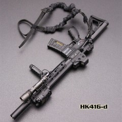 Soldier Accessories 1:6 Scale Plastic Assault Rifle Weapon Gun Fit 12” Figure