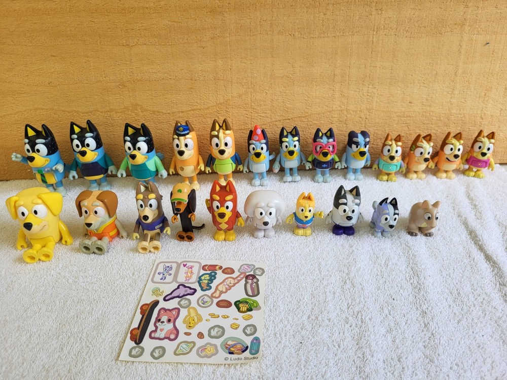Bluey Character Lot