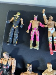 1990s WWE/WCW Wrestling Action Figures Lot of 12 Vintage And New