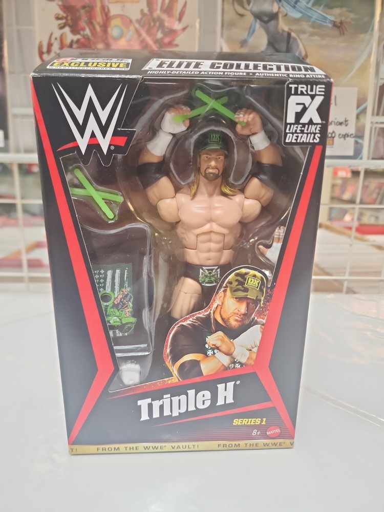 Mattel WWE Elite Ringside Exclusive From The Vault Series 1 Triple H DX