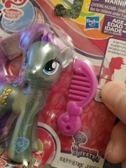MLP My Little Pony 2016 FIM Friendship Brushable Sapphire Joy. See Description
