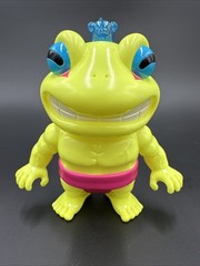 Goccodo x REALHEAD Giant Gama no Umi Fluorescent Yellow Sofubi Soft Vinyl Toy