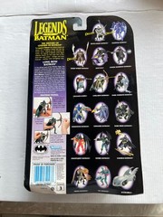LEGENDS OF BATMAN Longbow batman MIP MOC 1995 626