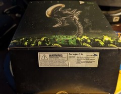 Herocross Hybrid Metal Figuration #023 Alien Diecast Figure Black – NIB