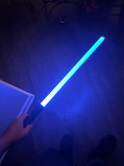 RGB Metal lightsaber Laser Star War Heavy Duty Sword NEO LED Pixel De Luz Toys