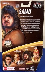WWE Elite Collection Legends Series 18 SAMU Chase Variant Mattel 2022 Target