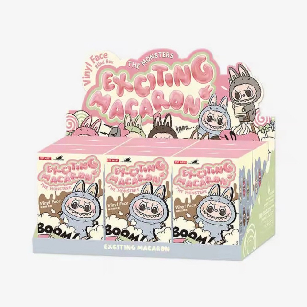 Cute Macaron Mystery Box PVC Action Figure – 17cm Anime-Inspired Collectible Toy