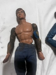 Vintage Action Figure Lot Mego Star Trek Big Jim Wolf Pack GI Joe Maskatron Marx