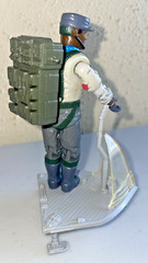 1990 Hasbro Original GI Joe ARAH STRETCHER V1 MEDICAL SPECIALIST Backpack Sled