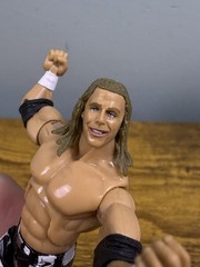 2008 Jakks Pacific Build N Brawl WWE Shawn Michaels Action Figure 3.75” WWF