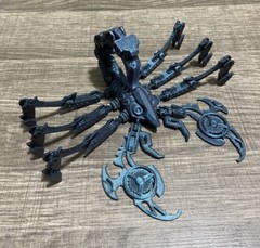 3D Printed Cyber Scorpion Flexible Full Articulated Fidget Toy Deco