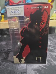 McFarlane Movie Maniacs It Welcome To Derry Gold Label Limited Edition Pennywise