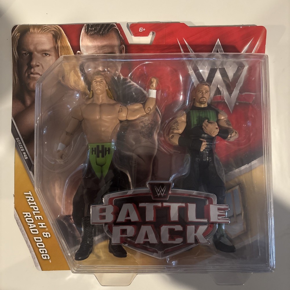 WWE Mattel Battle Pack Triple H & Road Dogg