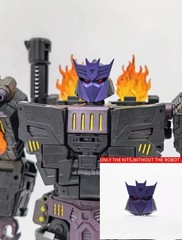3D Printed Painted Head Sculpt Upgrade Parts DIY Fit for Truck Action Figure