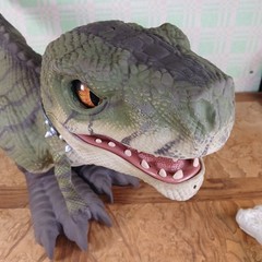 2008 Mattel D-Rex Interactive T-Rex Dinosaur w/ Remote | Working not Walking