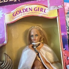 Vintage Golden Girl and the Guardians of the Gemstones Rubee Figure 1984 MISB
