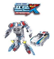 Hello Carbot CRYSTAL FRON PRONE POLICE X Limited Edition Transforming Robot Car