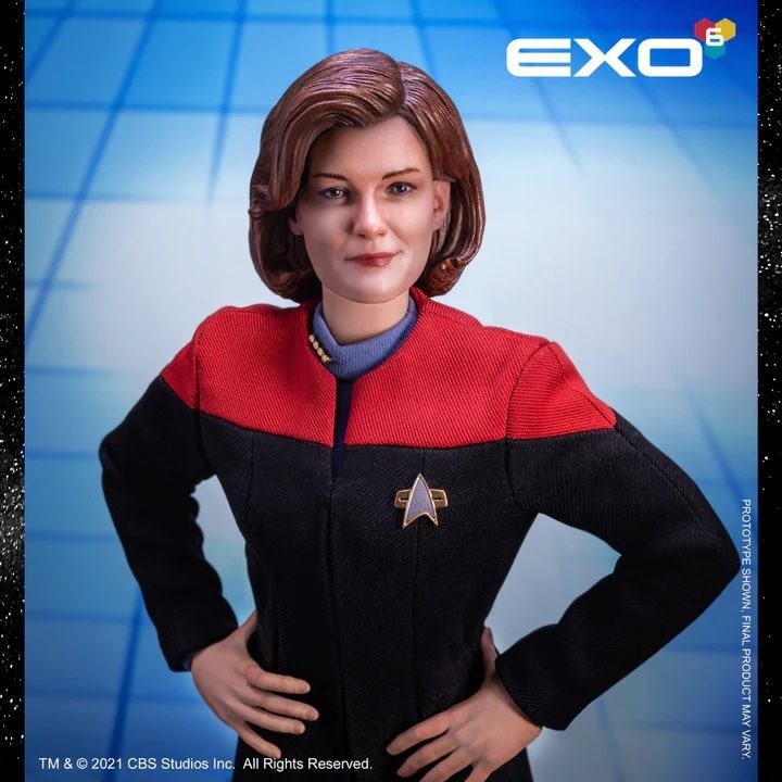 EXO-6 Star Trek Voyager Captain Kathryn Janeway 1/6 Scale Figure Kate Mulgrew