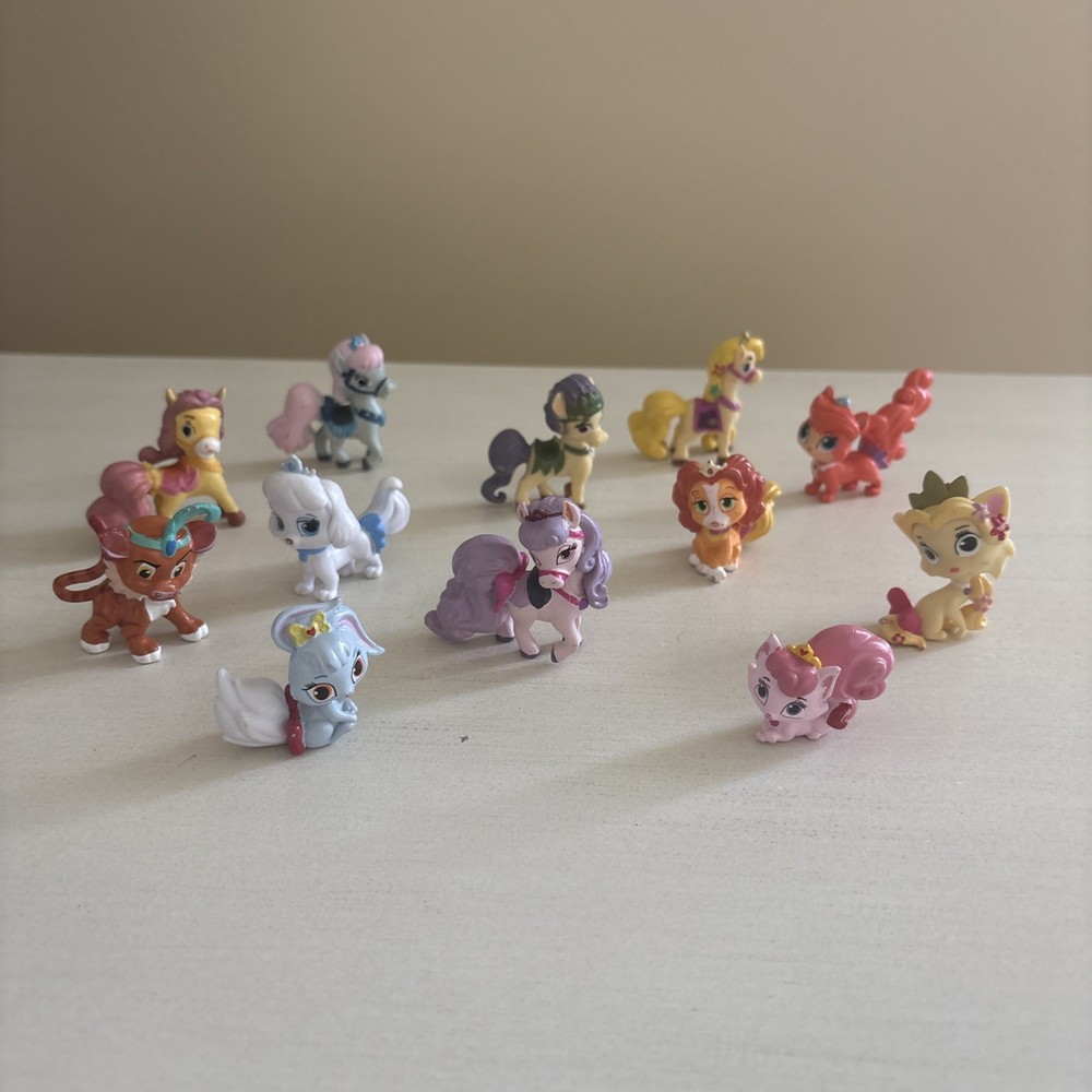 Disney Princess Palace Pets Mini Figure Lot of 12- Assorted Friends