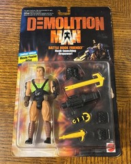 Demolition Man Battle Hook Friendly Action Figure 1993 Mattel