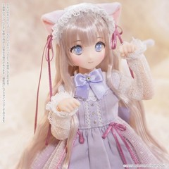 Azone Dreamin Mebae A Gift From M.k White Cat 22.5cm/8.8In 1/6 Full Set Gift