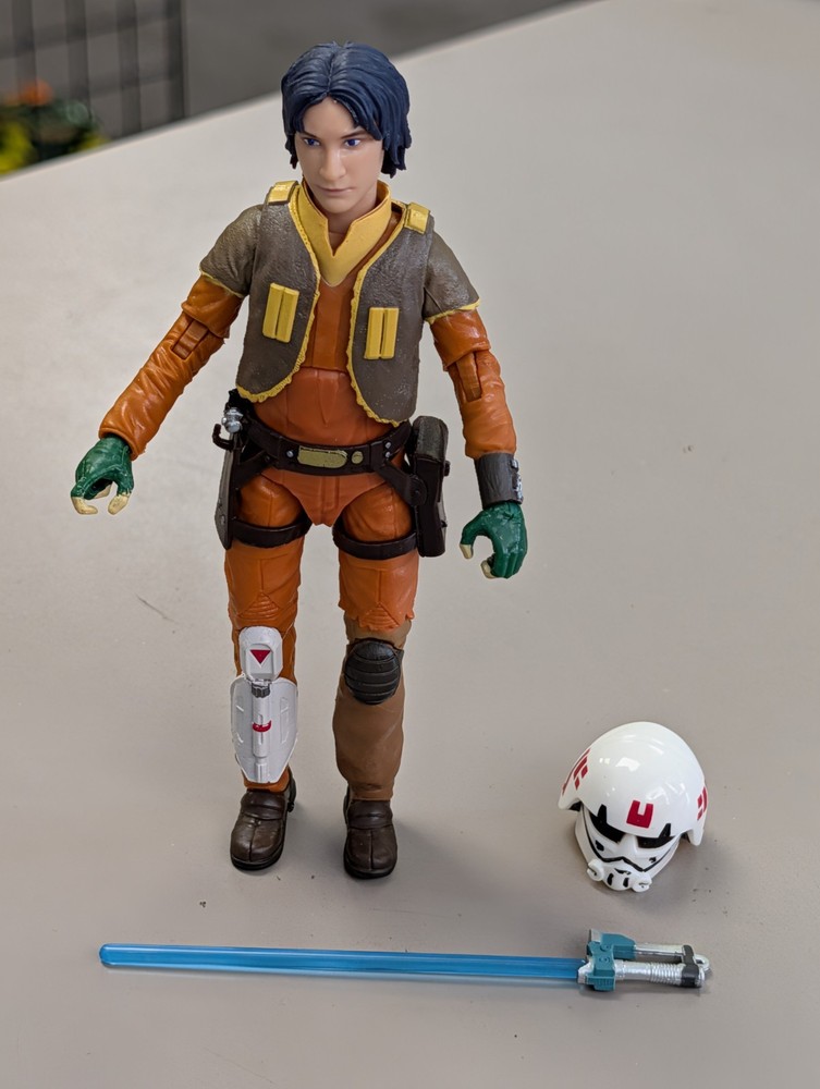 Star Wars Black Series #86 Rebels Ezra Bridger 6″ Figure Hasbro 2019 Complete