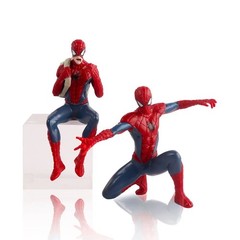 Spider Man Action Figure 7-9cm Superhero Mini Collectible Toy Model for Kids