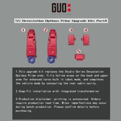 In stock! GO BETTER 3D DIY Filler Upgrade Kit For SS Devastation OP Prime
