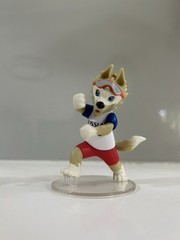 2018 Fifa World Cup Russia Zabivaka Mascot Mini Figures— Lot of 9 Rare Vintage