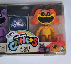 NEW, Poppy Playtime Smiling Critters CATNAP & DOGDAY Action Figure 2-Pack