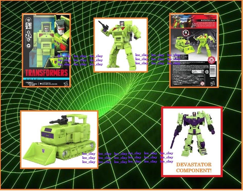 Transformers Studio Series 86 MOVIE Deluxe Class Bonecrusher DEVASTATOR COMBINER