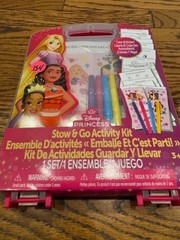 Disney Princess Stow Go Activity Kit Ages 3 and Up New