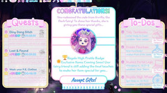 Royale High Avrilla the Dark Fairy Wings Virtual Digital Code Only (NO TOY)