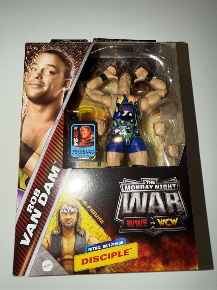 WWE Elite Monday Night War Rob Van Dam Exclusive ECW