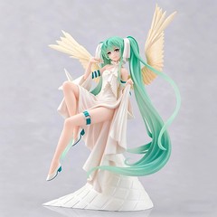 Hatsune Miku Wedding Dress Kawaii Swimsuit PVC Action Figure Gift