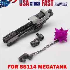 3D DIY Arm Cannon + Meteor Hammer Weapon Upgrade Kits For SS114 Megatank HOT