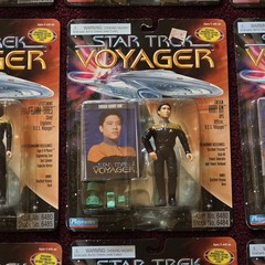 1995 Playmates Complete Set 15 Star Trek VOYAGER Action Figures MOC