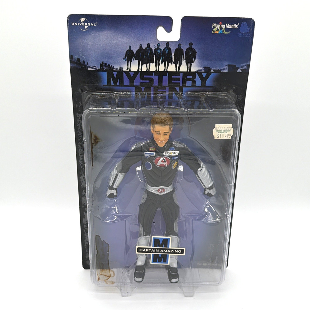 Mystery Men Captain Amazing Action Figure Playing Mantis 1999
